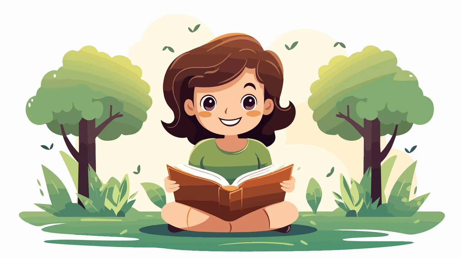 Mother and Child Storytime Illustration — free download from Dotvec