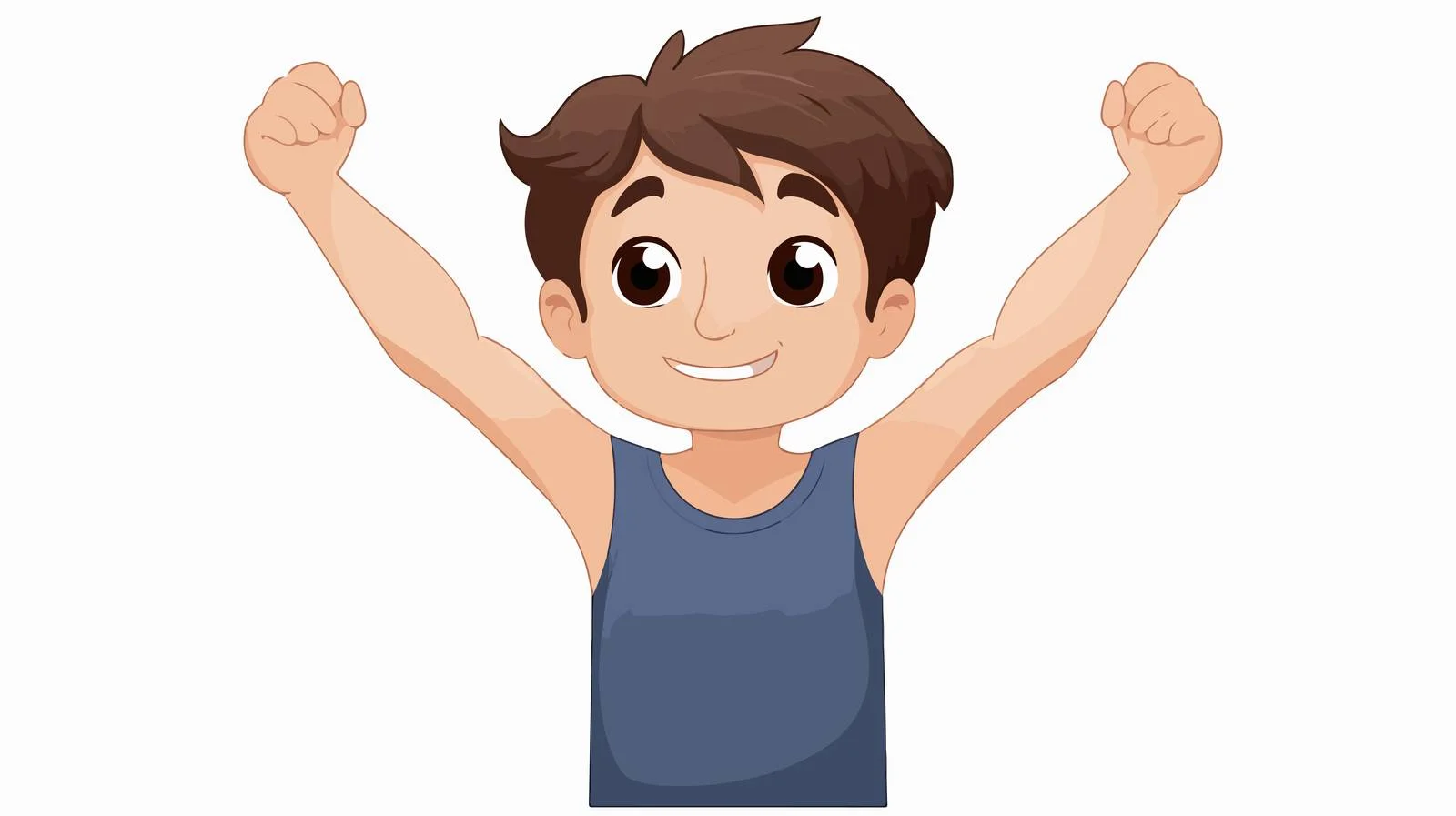 Funky Kid Cartoon Vector Character — free download from Dotvec