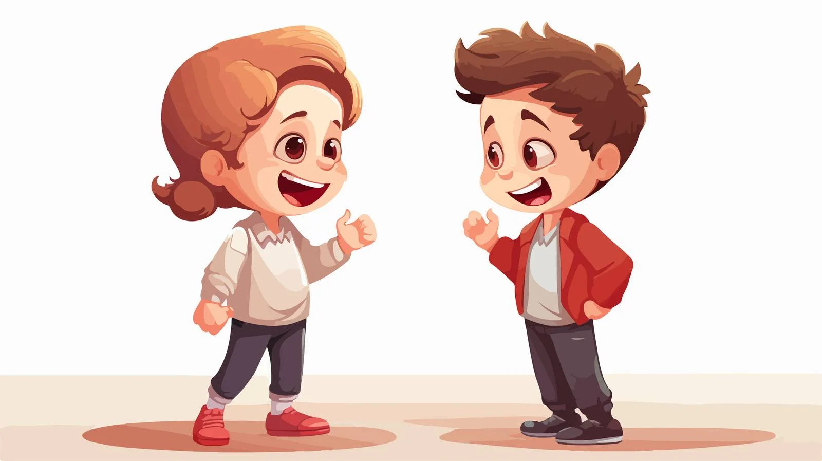 Children Arguing at School — free download from Dotvec