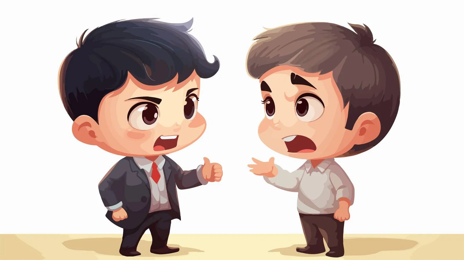 School Kids Argument Image — free download from Dotvec