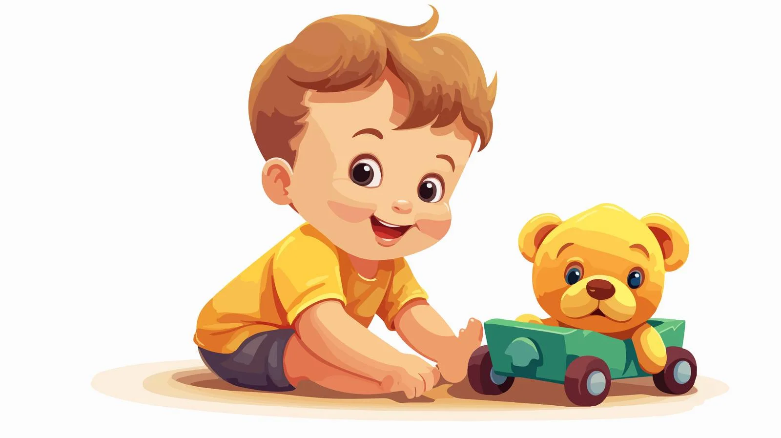 Adorable Baby Playing with Chew Toy — free download from Dotvec
