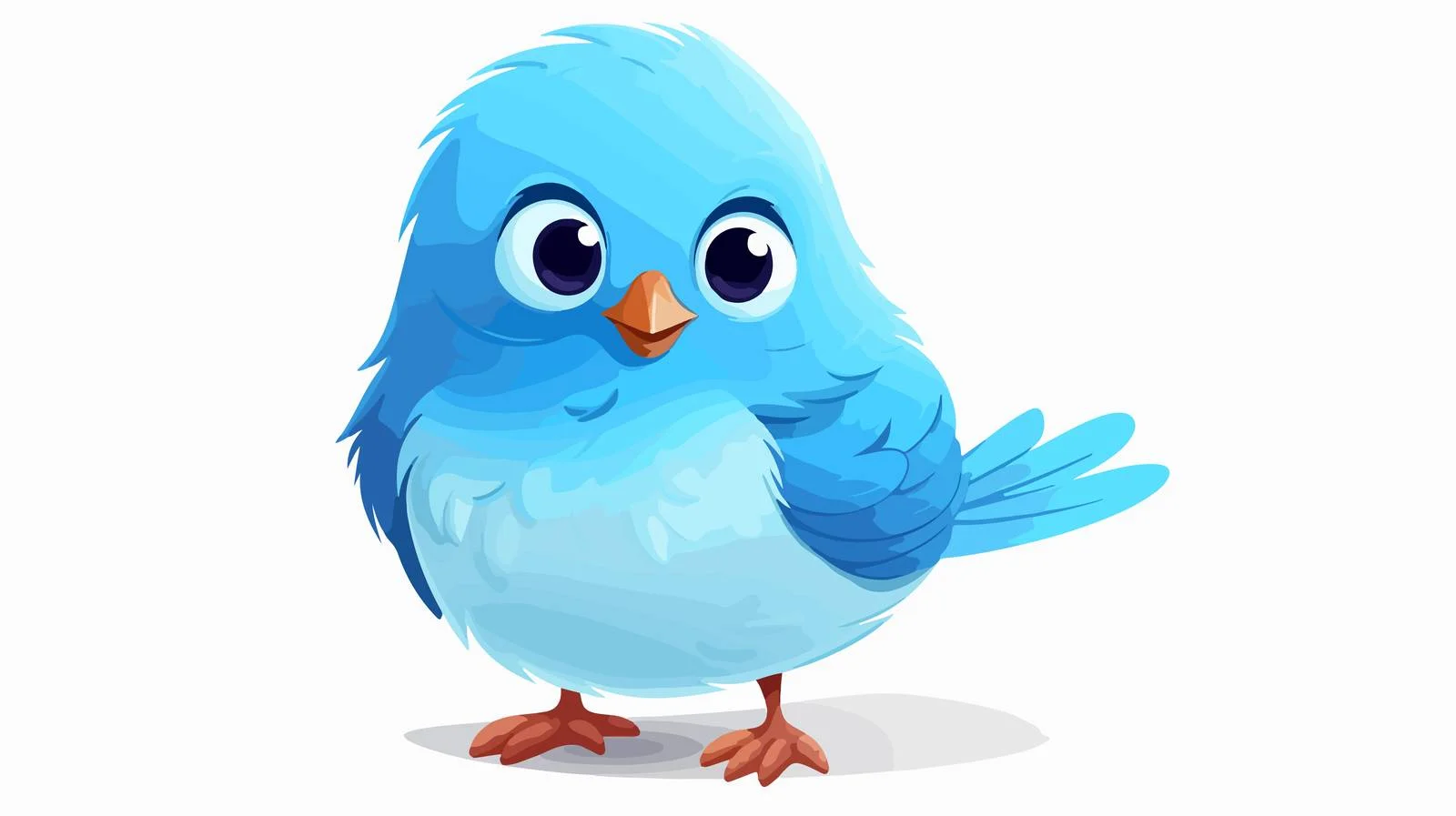 Adorable Blue Bird Image — free download from Dotvec