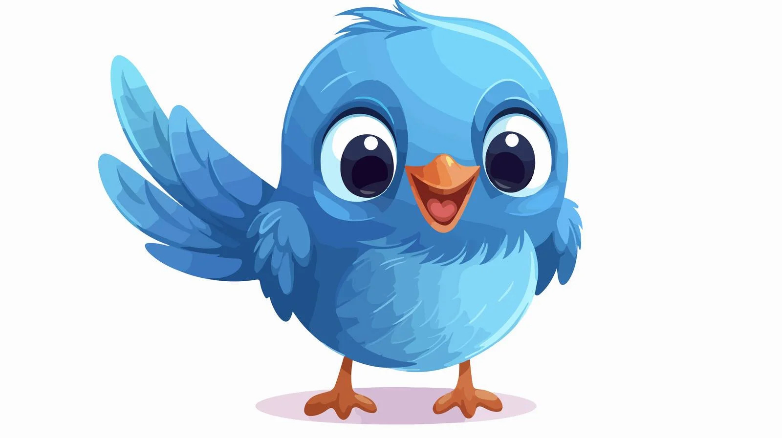 Charming Blue Bird Image — free download from Dotvec