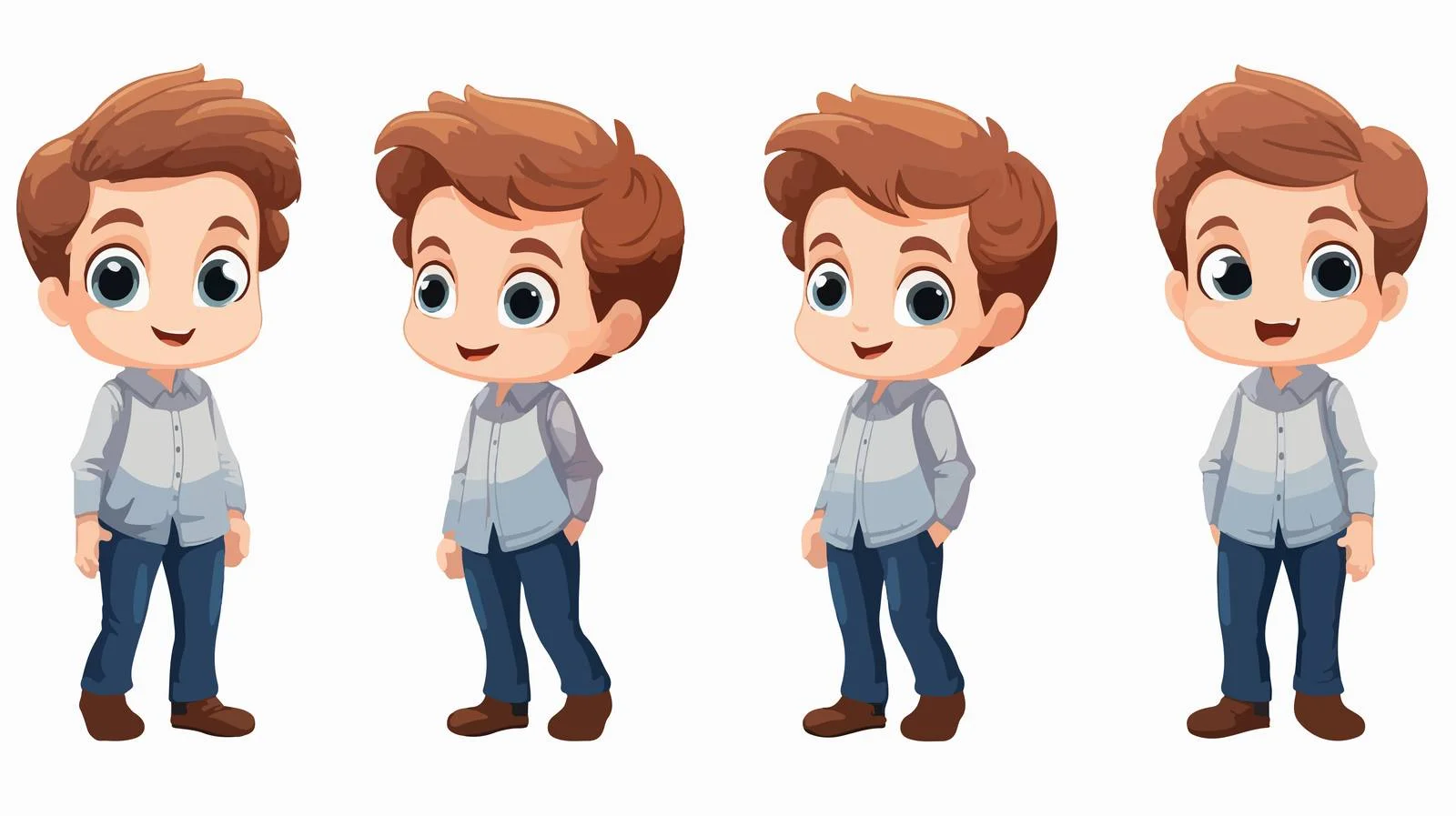 Adorable Boy Hiccups Cartoon Vector Illustration — free download from Dotvec