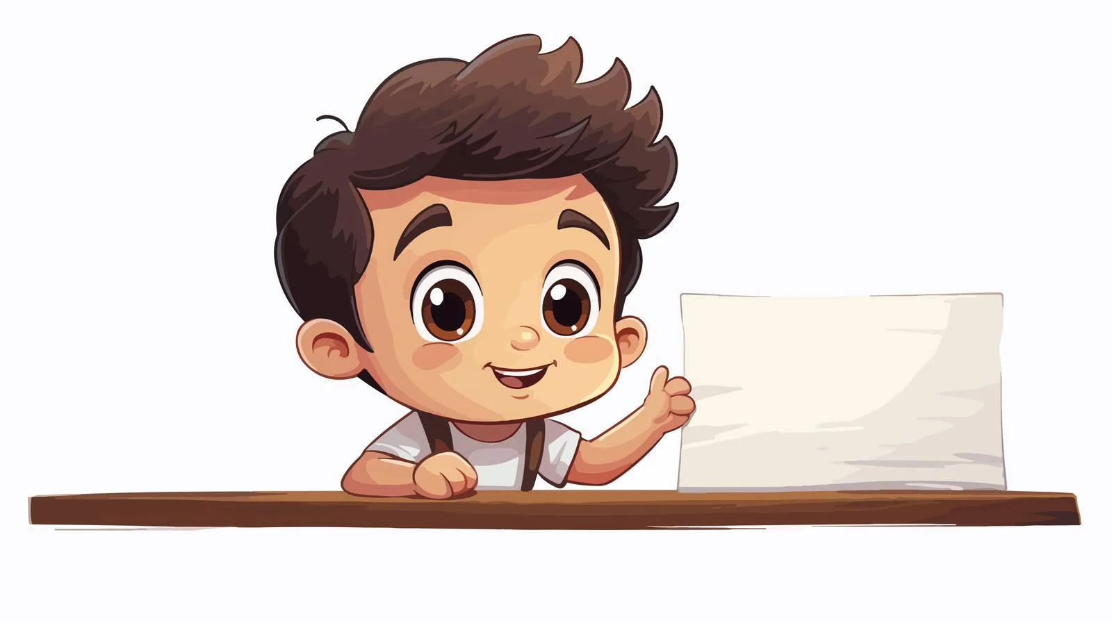 Young Artist Learning Rectangle Cartoon Drawing — free download from Dotvec