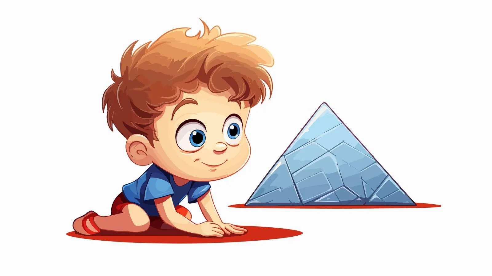 Young Artist Learning Trapezium Drawing — free download from Dotvec