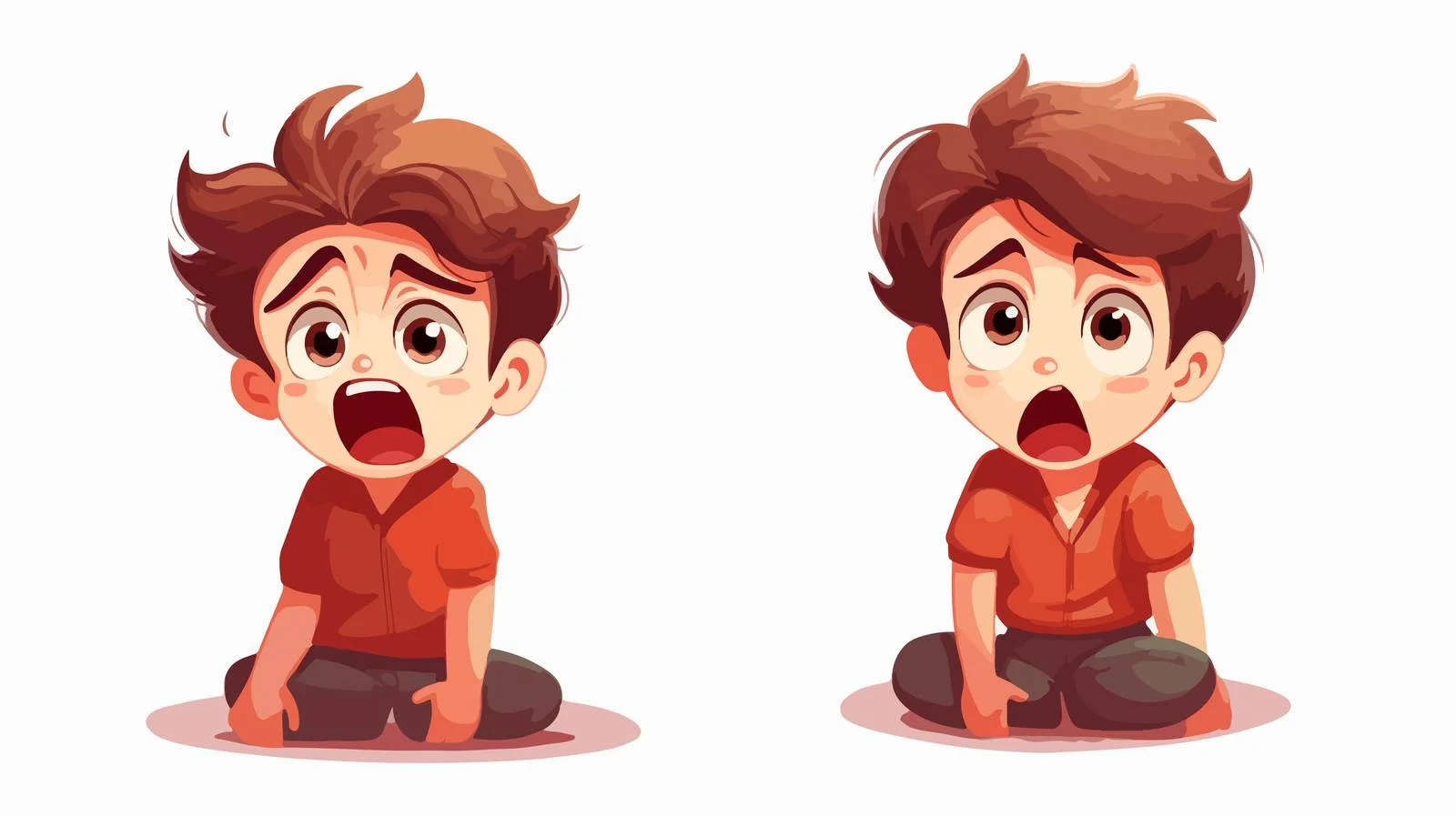 Adorable Toddler in Distress — free download from Dotvec