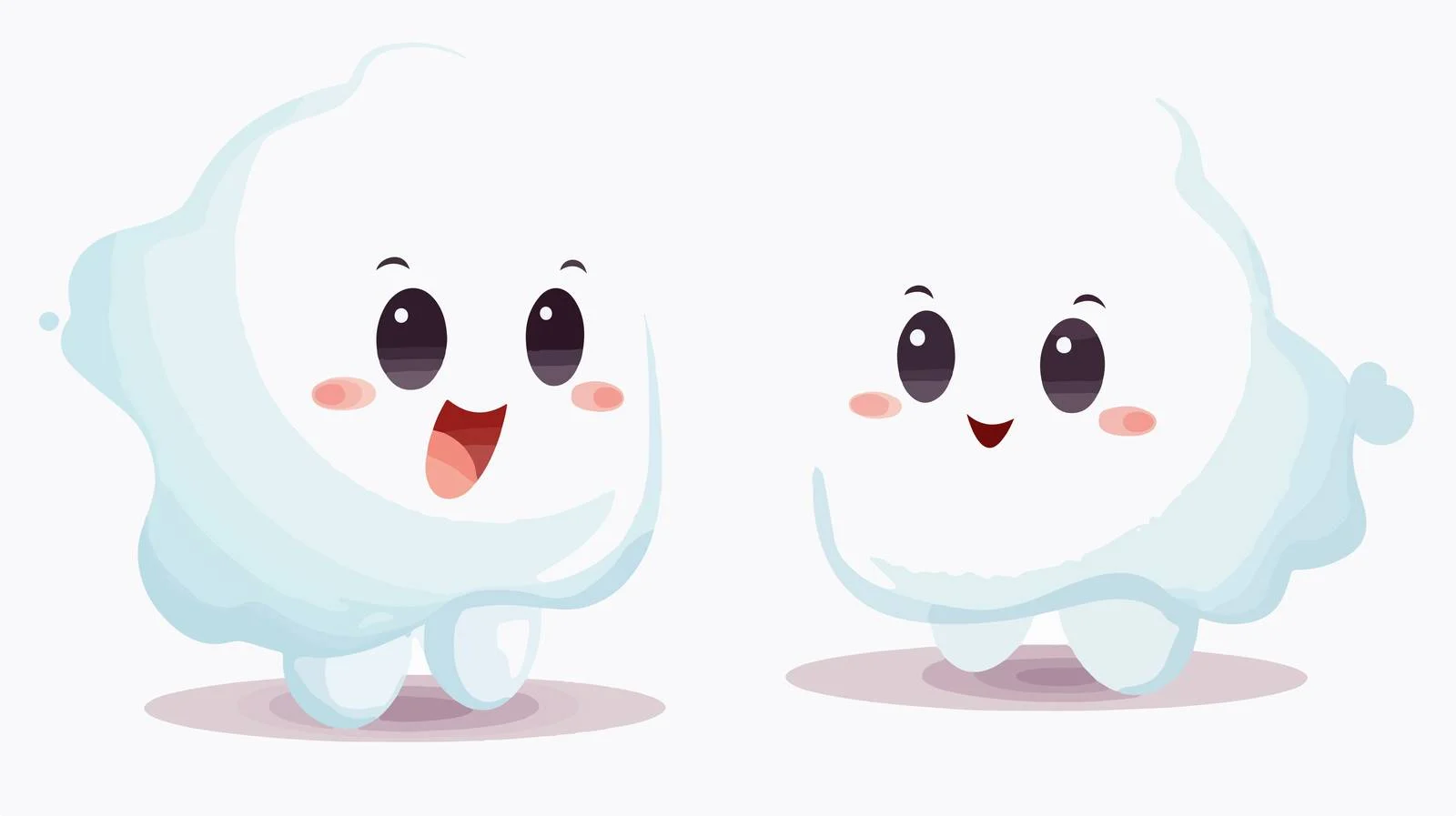 Friendly Ghost with Speech Bubble — free download from Dotvec