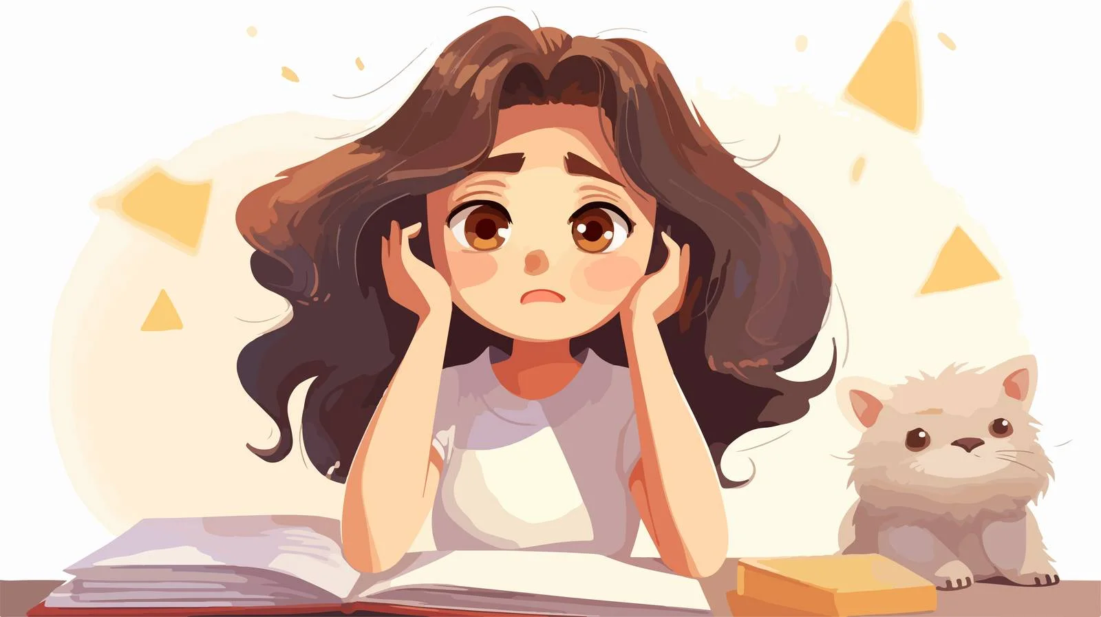 Young Student Upset Over Poor Test Score — free download from Dotvec