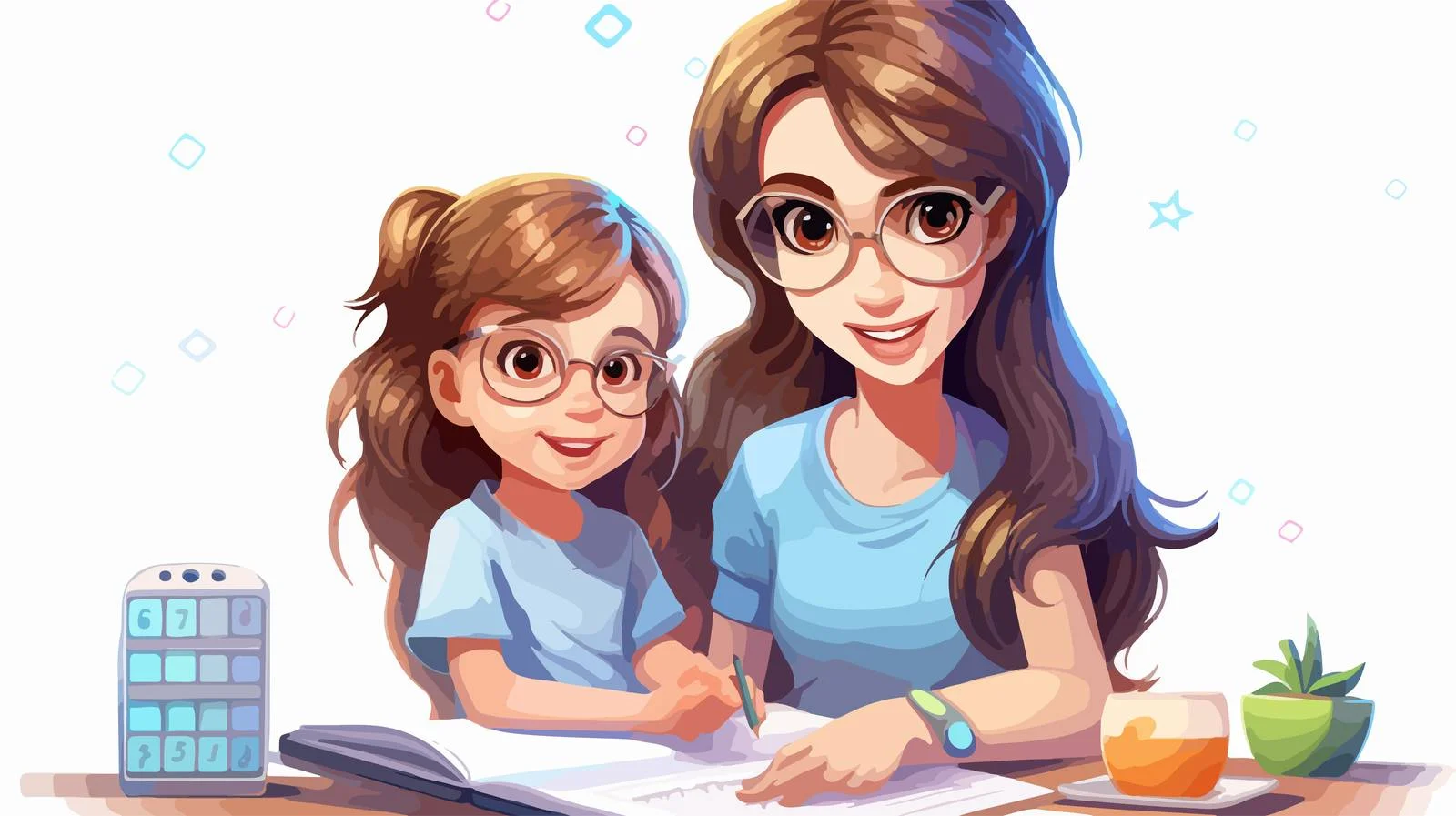 Learning Math with Mom — free download from Dotvec