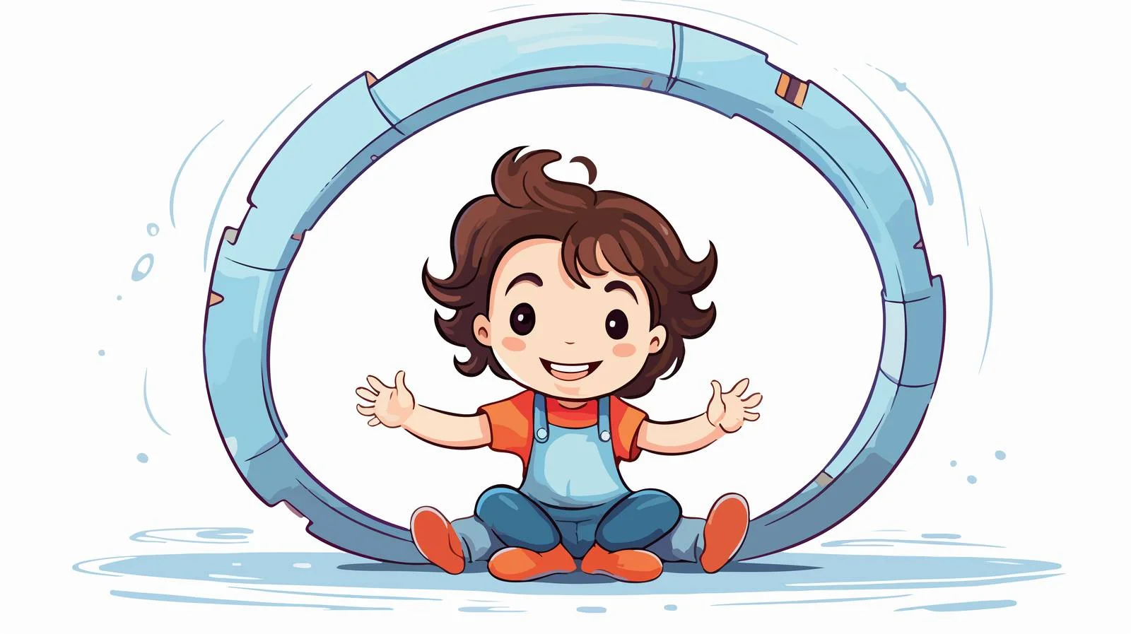 Learning to Draw: Cute Girl — free download from Dotvec