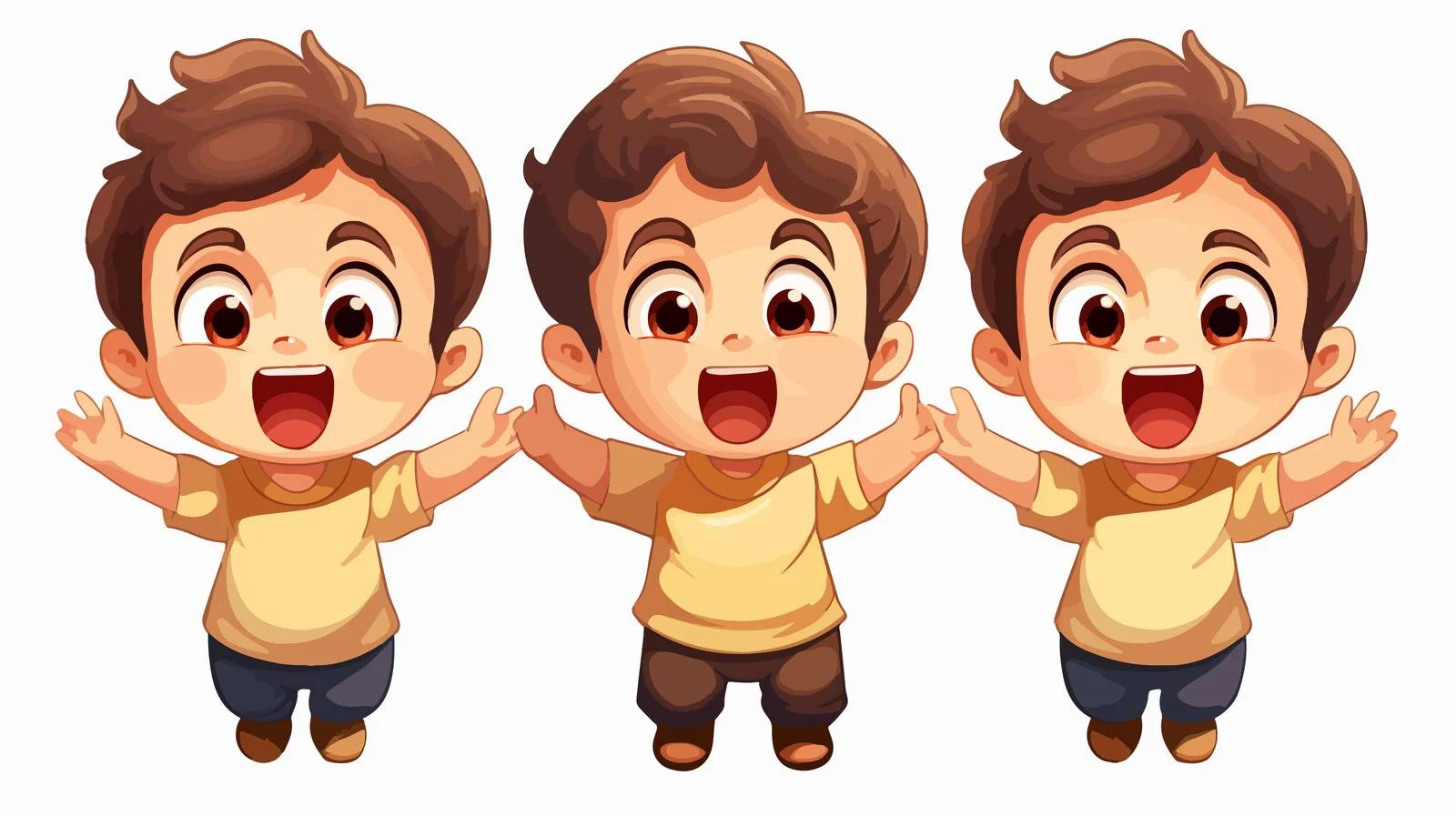 Child's Affectionate Gesture — free download from Dotvec