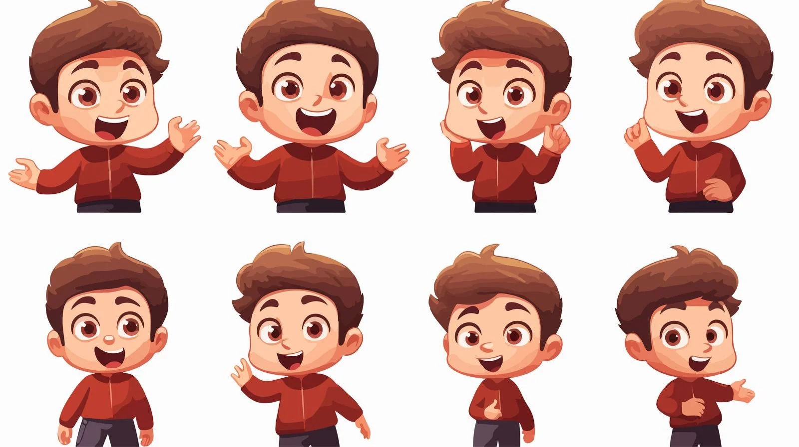 Adorable Child Expressing Love — free download from Dotvec