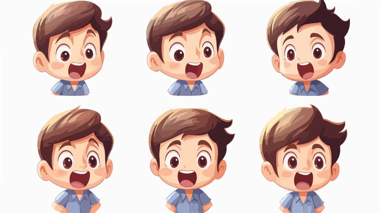 Joyful Little Boy Laughing — free download from Dotvec