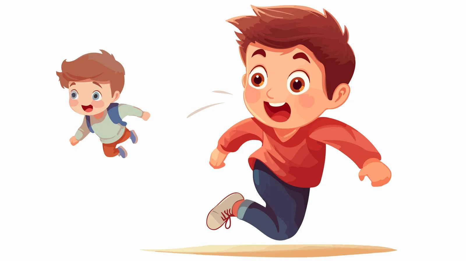 Child Avoids Cartoon Sneeze — free download from Dotvec