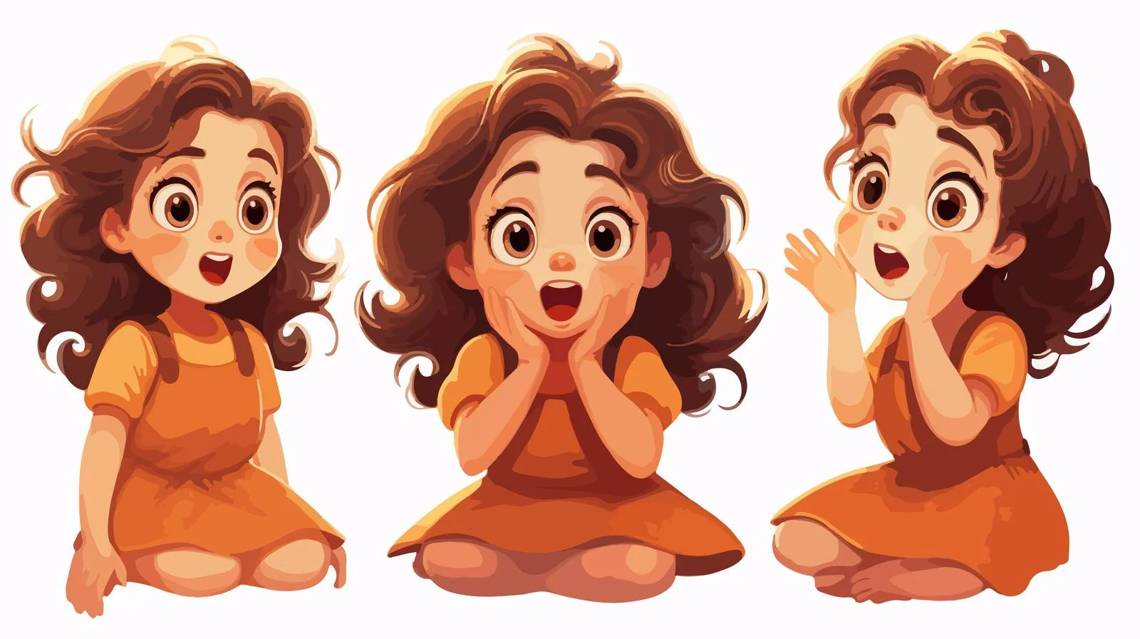 Adorable Kid Expressing Love — free download from Dotvec