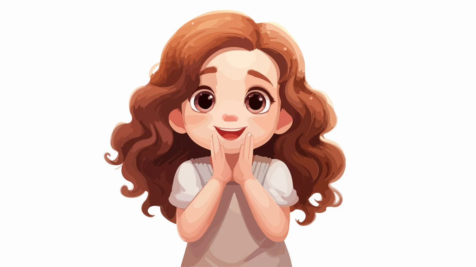 Adorable Child Feeling Loved Expression — free download from Dotvec