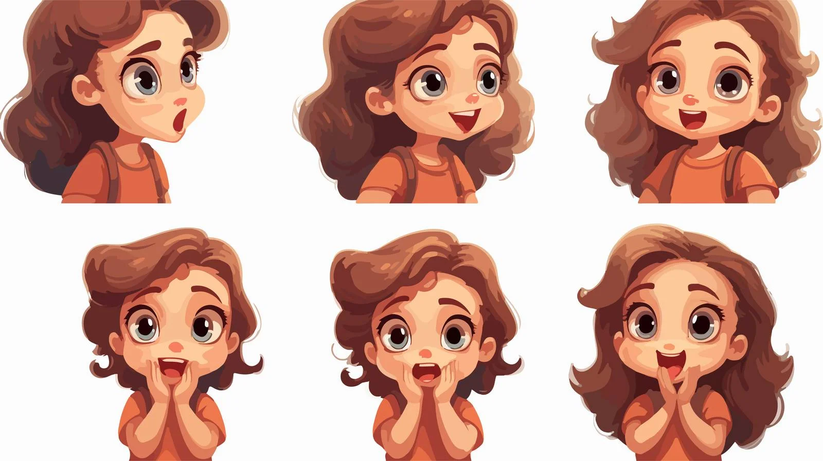 Adorable Kid Showing Love — free download from Dotvec