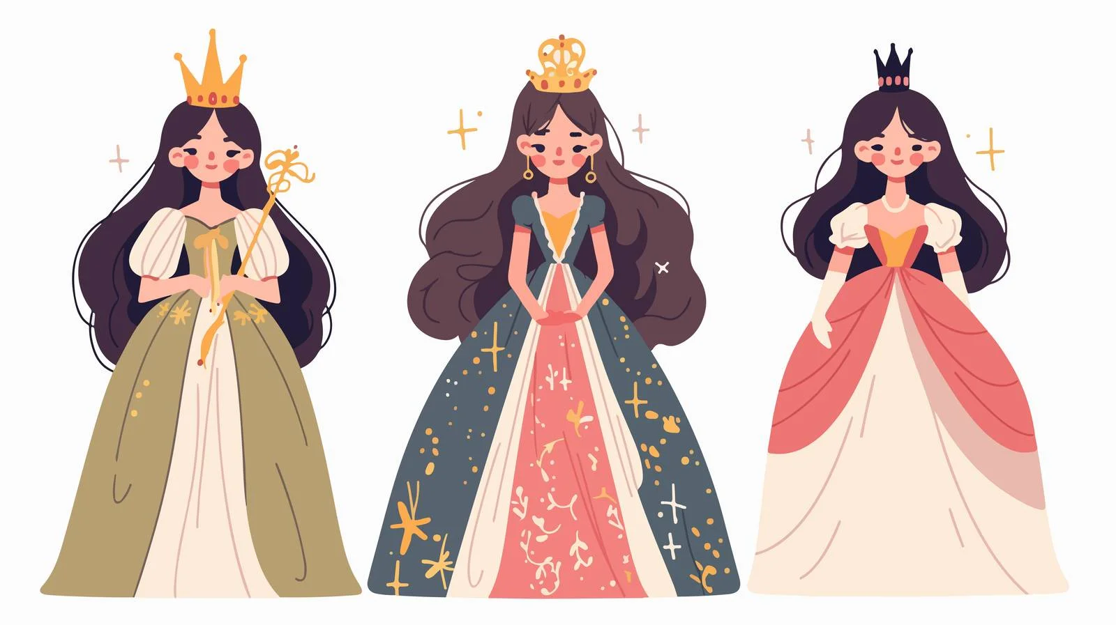 Adorable Young Fairy in Elegant Attire — free download from Dotvec