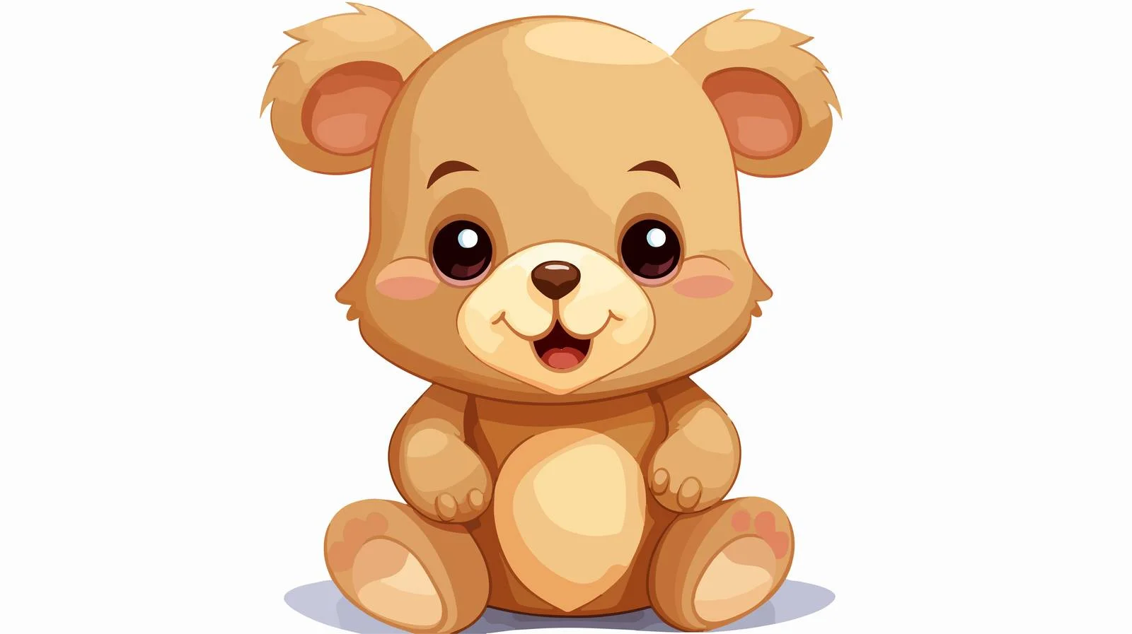 Vintage Teddy Bear Illustration on Car — free download from Dotvec