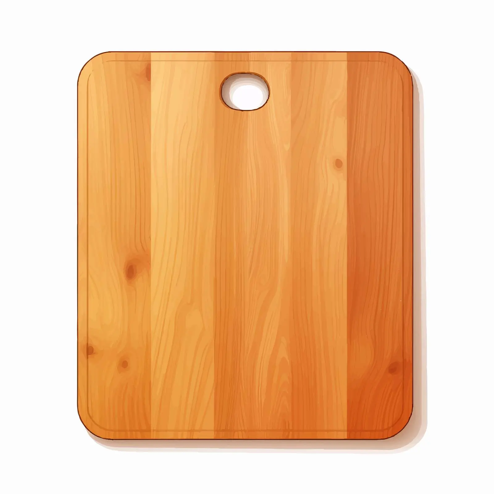 Cutting Board Vector Illustration on White Background — free download from Dotvec