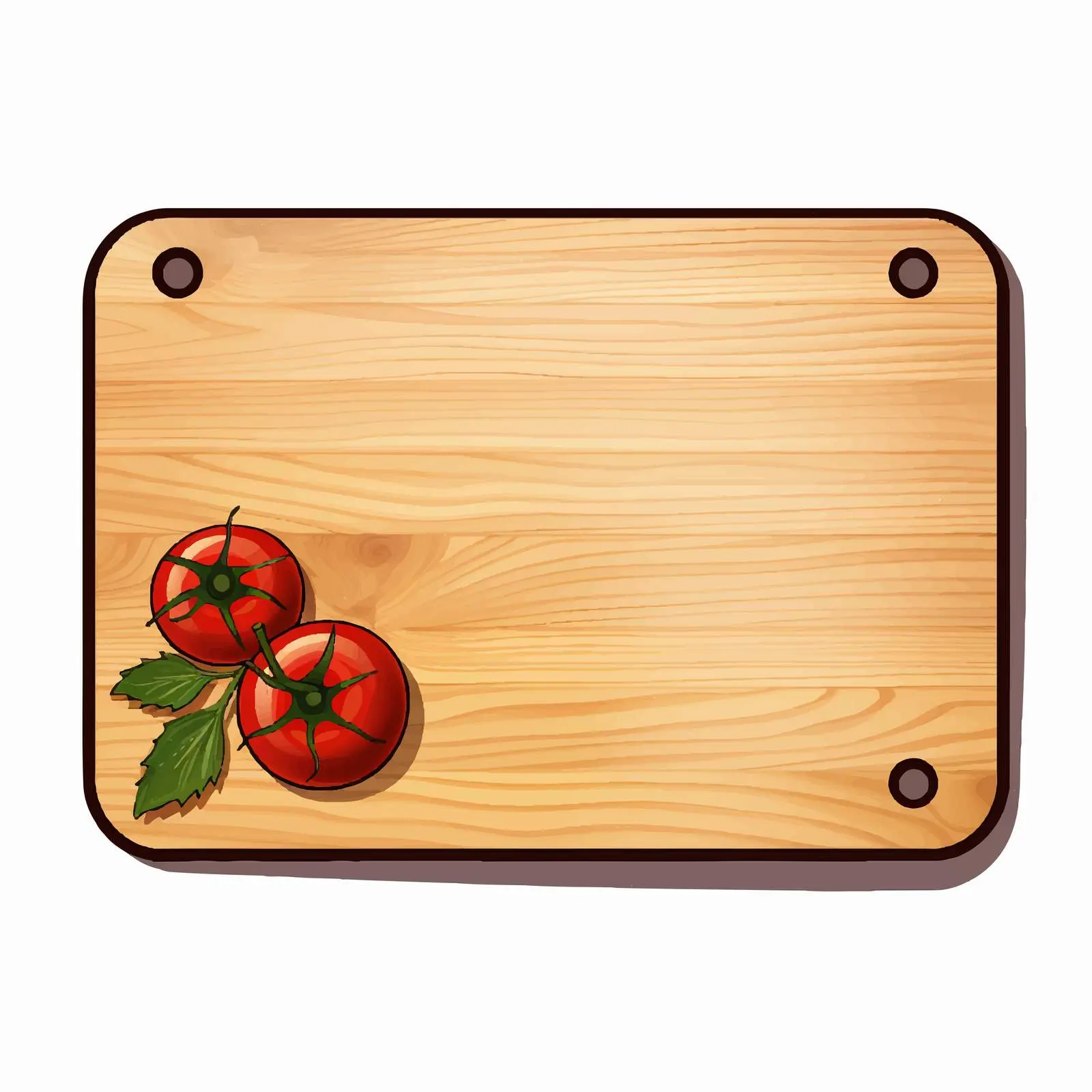 Isolated Cutting Board Vector Illustration – free cooking essentials image from Dotvec