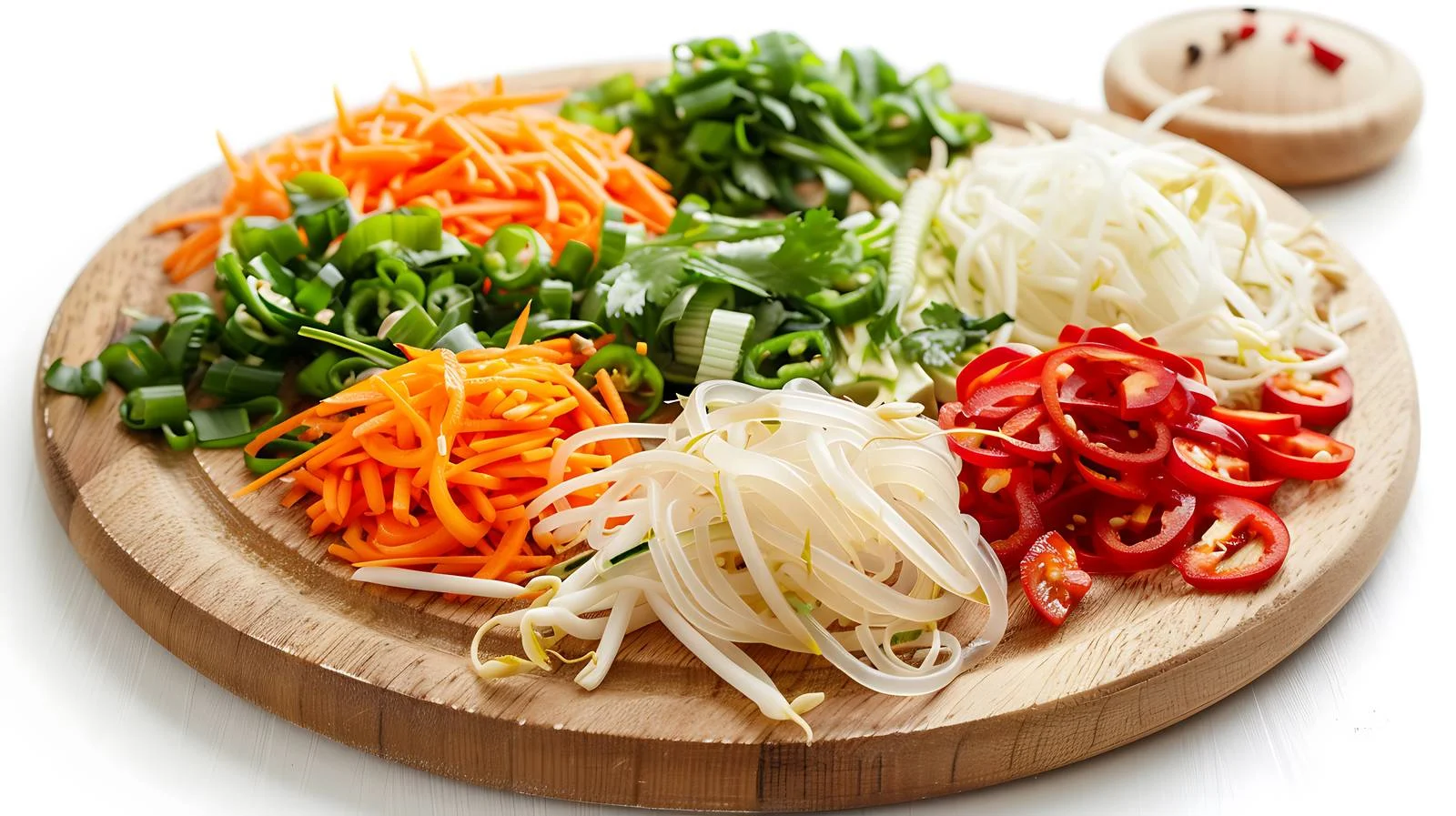 Fresh Ingredients on Cutting Board for Spicy Dish — free download from Dotvec