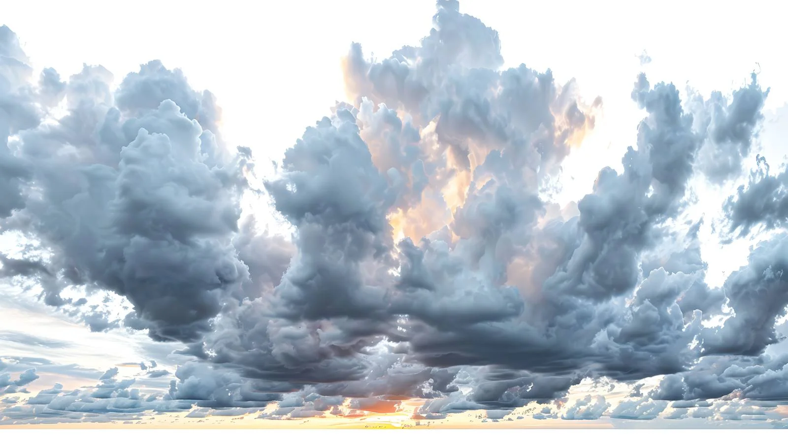 Eerie Storm Clouds Roll Over Darkening Sunset — free download from Dotvec