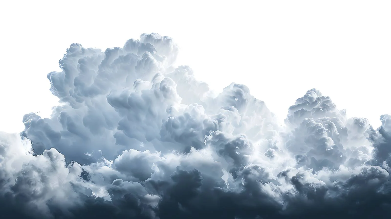 Ominous Dark Sky Storm Clouds White Background — free download from Dotvec