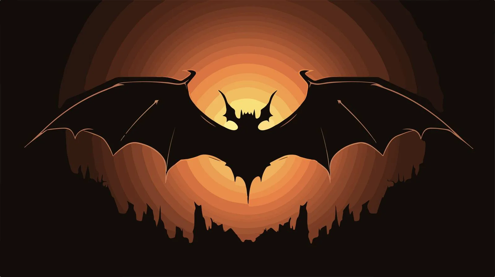 Sinister Devil Silhouette in Shadows — free download from Dotvec