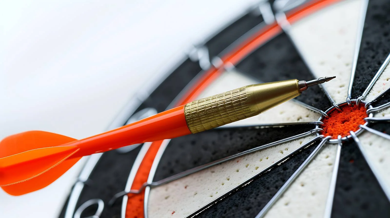 Dart Board with Dart, Arrow and Pen — free download from Dotvec