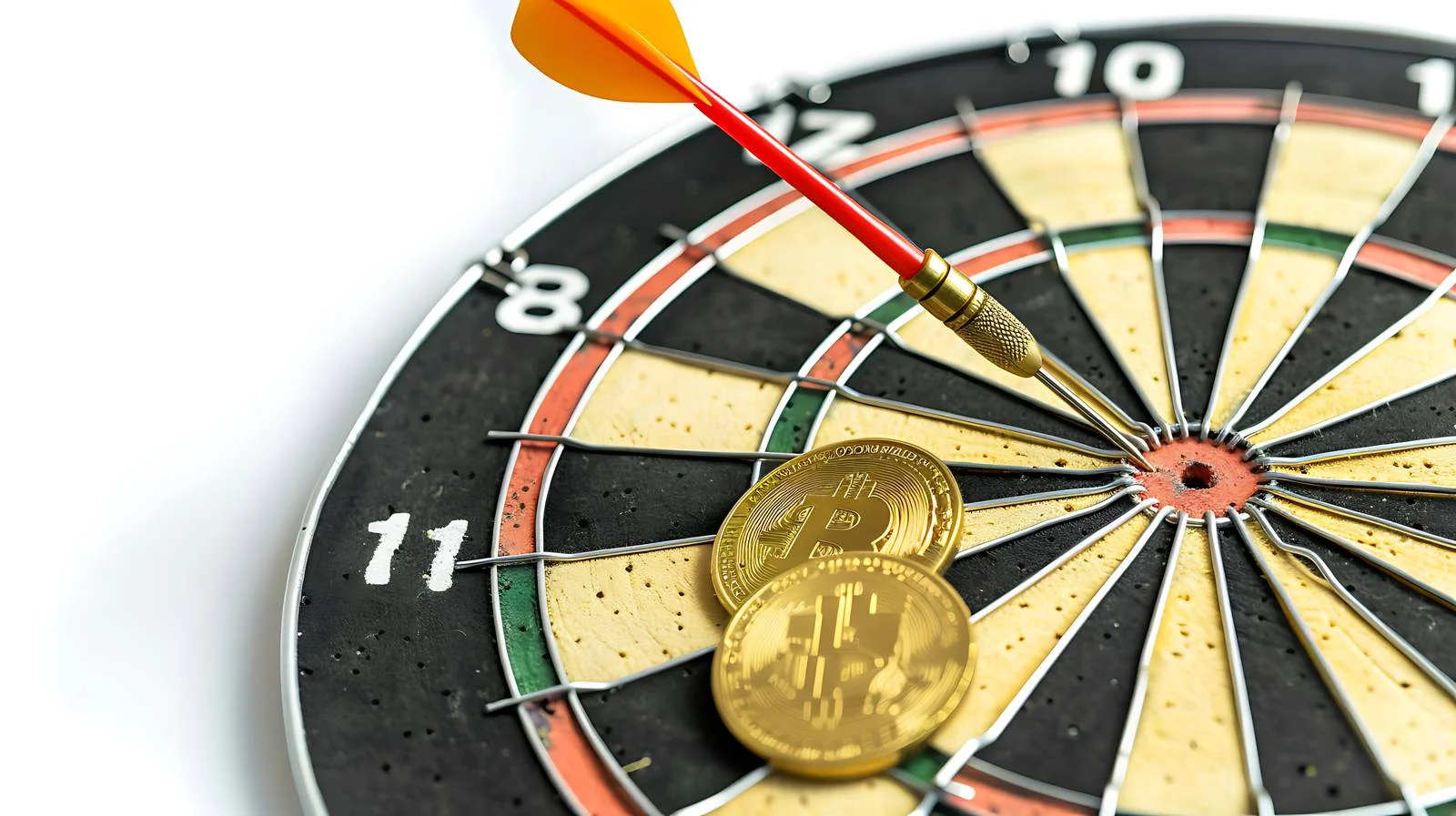 Target Hit: Dart Board and Arrow — free download from Dotvec