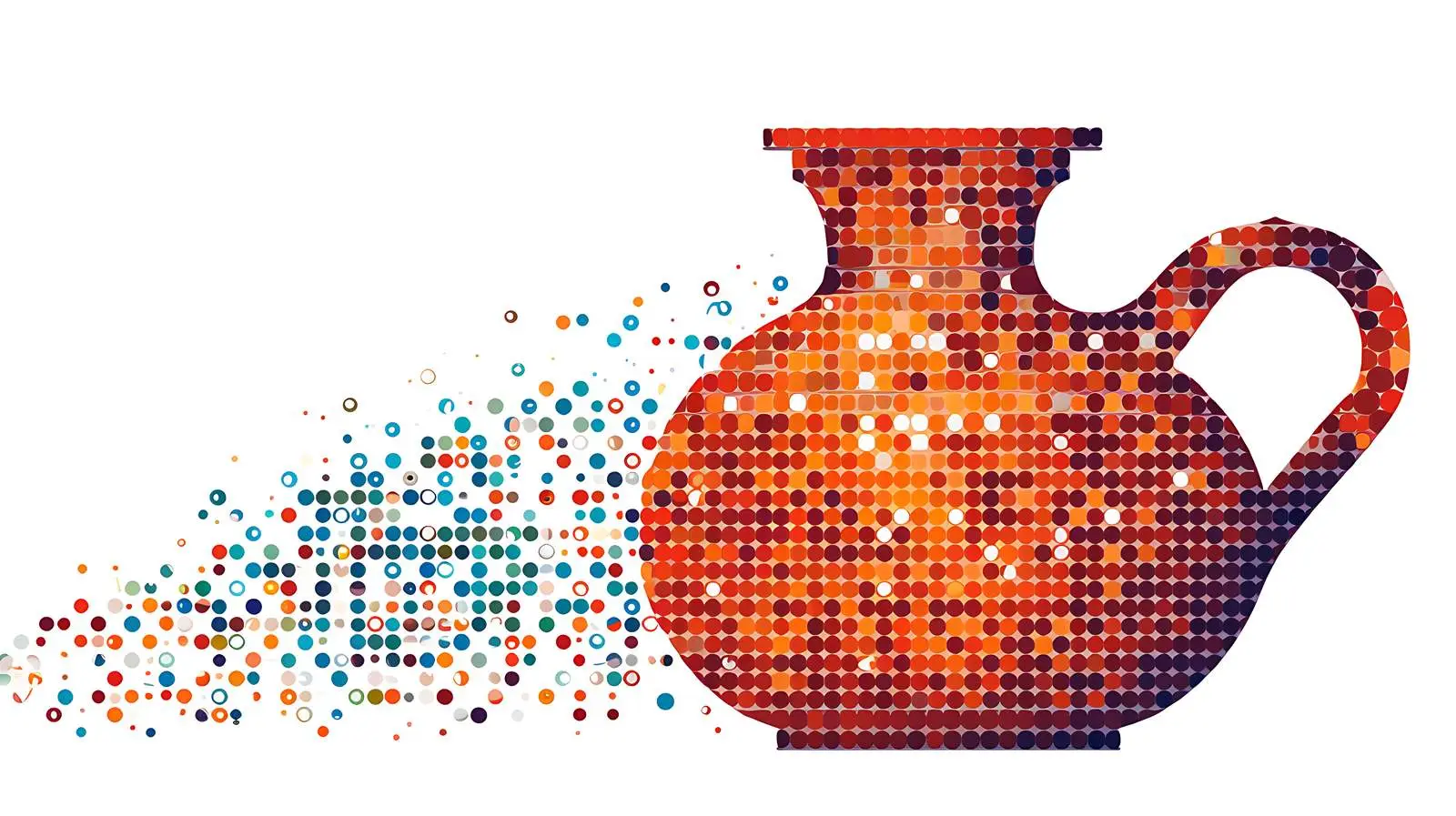 Chemical Vessels Mosaic Design — free download from Dotvec