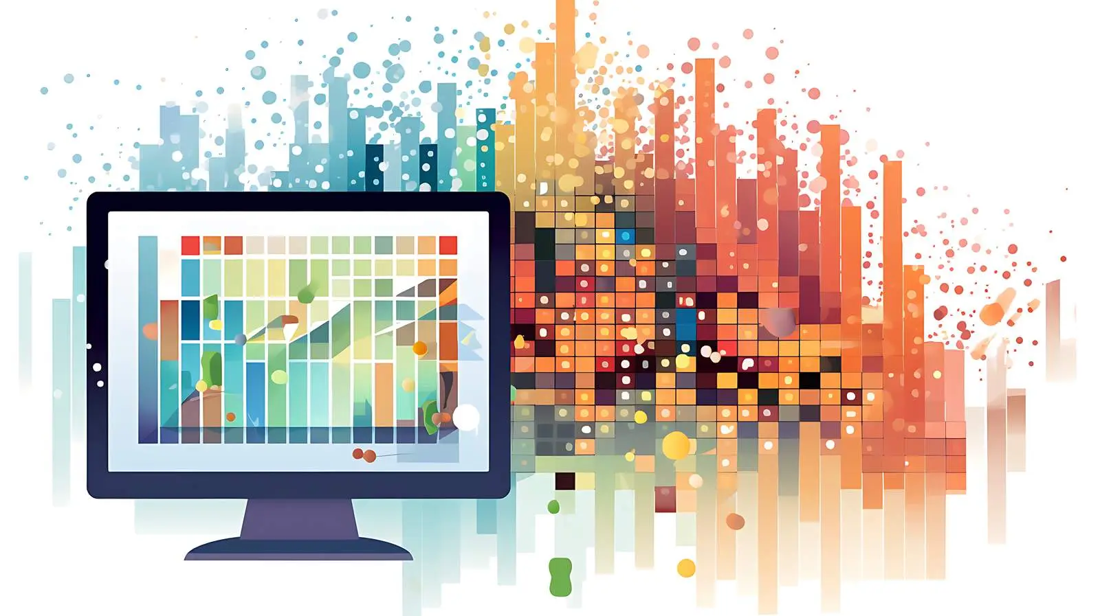 Computer Environment Mosaic — free download from Dotvec