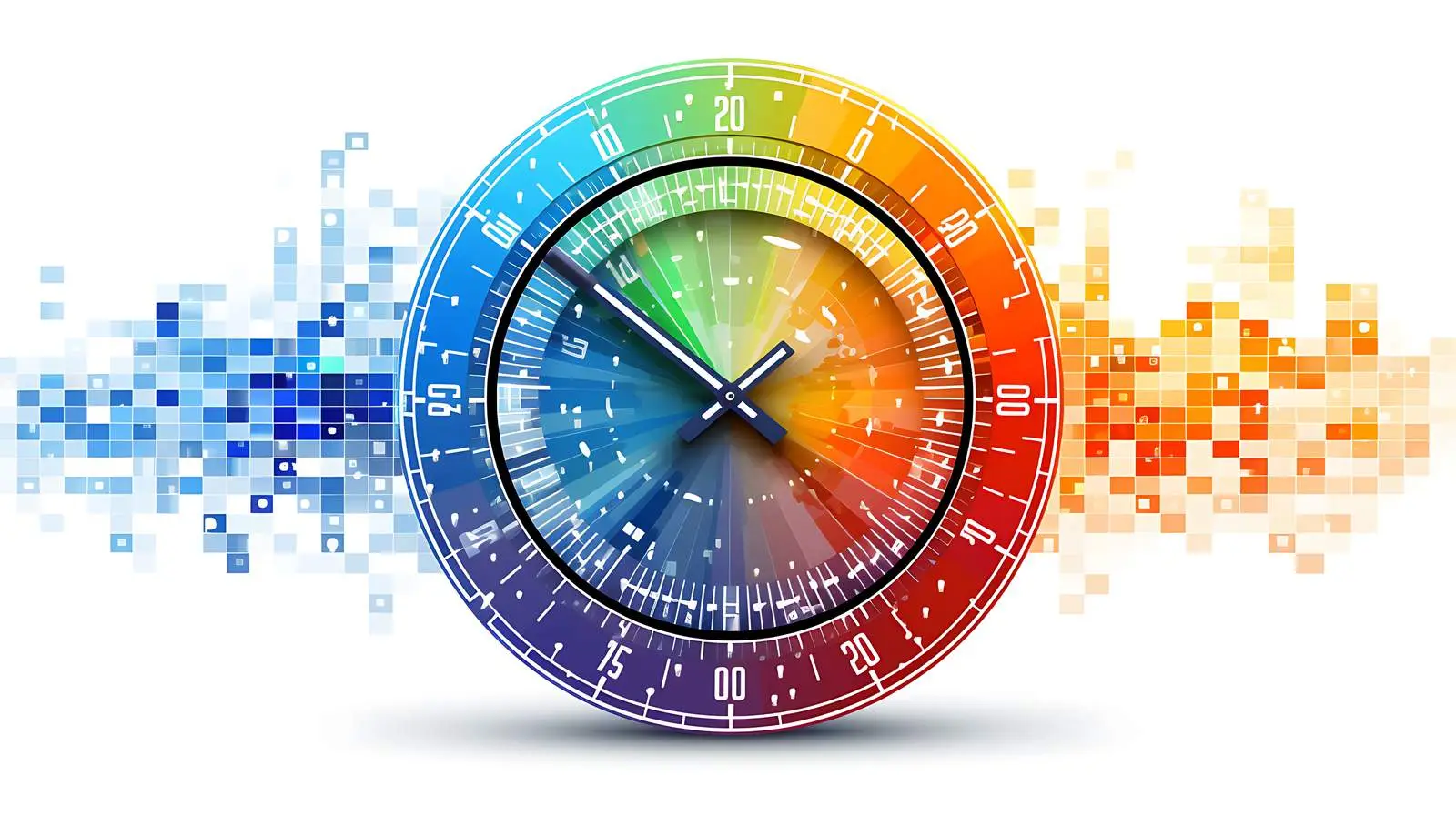 Day Time Mosaic Vector Icon — free download from Dotvec