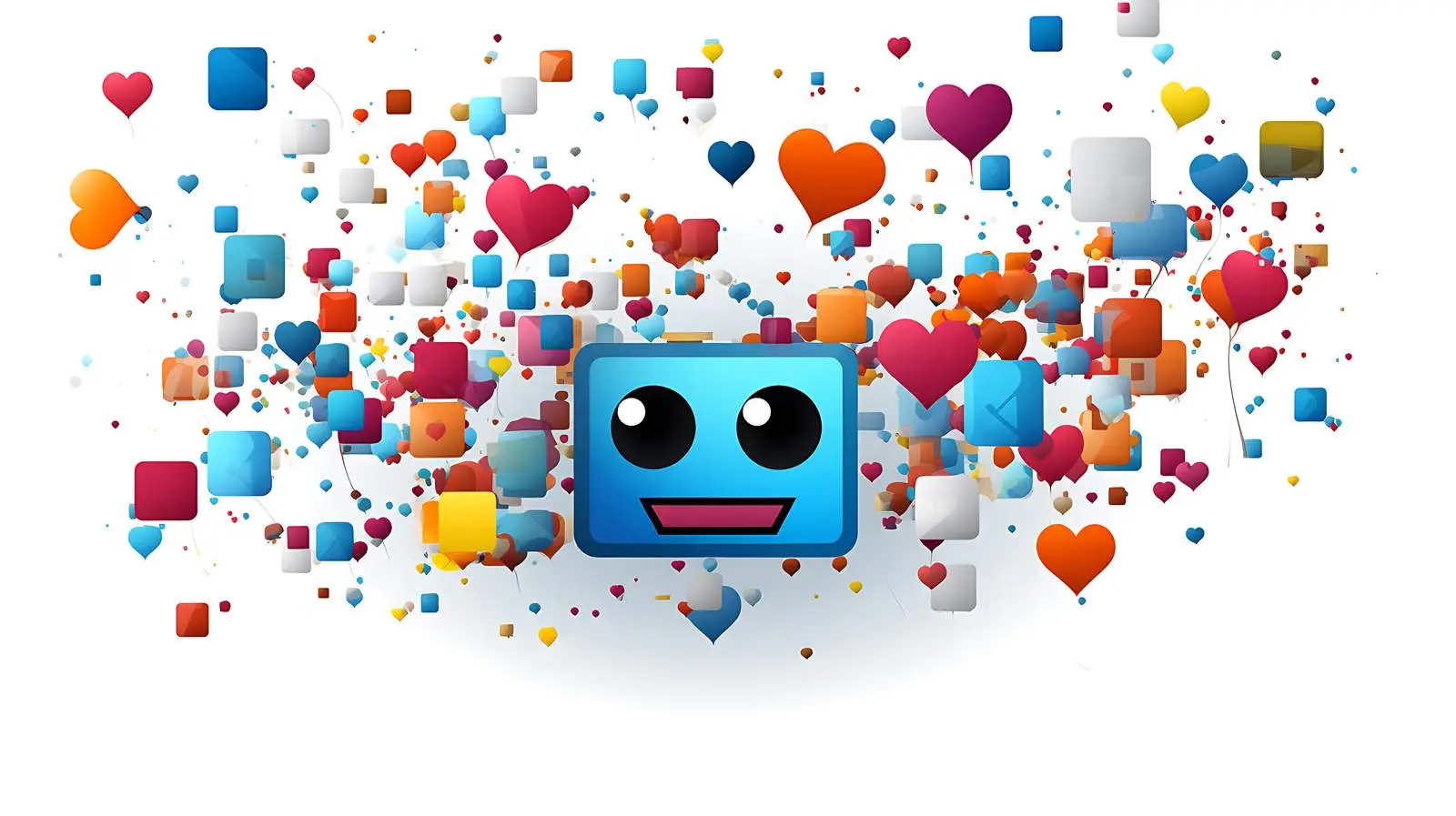 Operator Message Balloon Mosaic — free download from Dotvec