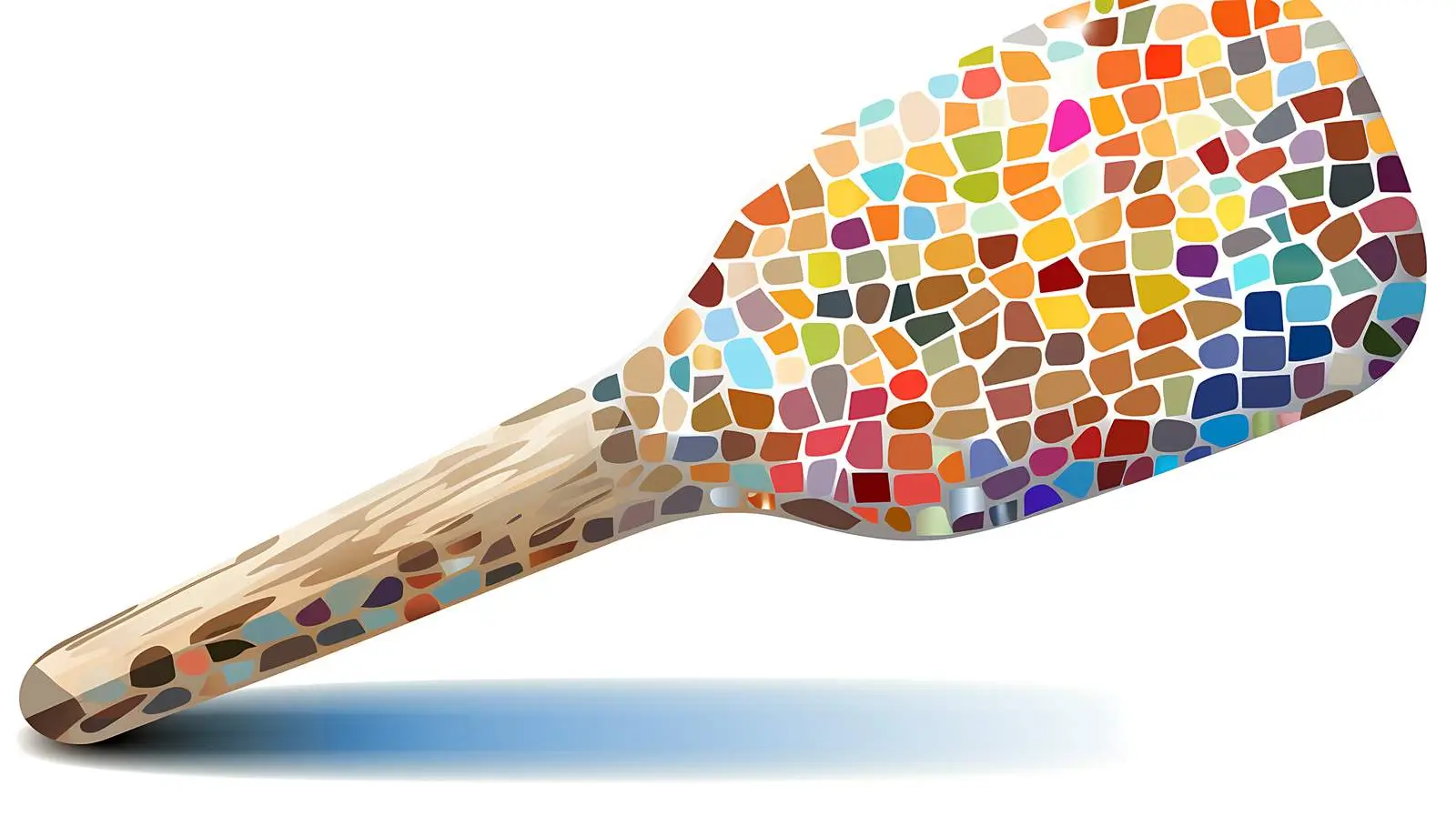 Trowel Icon Mosaic Vector Artwork — free download from Dotvec