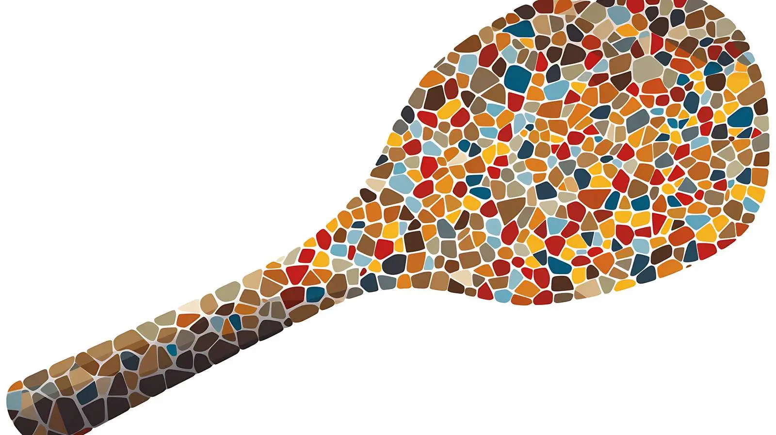 Trowel Icon Mosaic Vector Design — free download from Dotvec