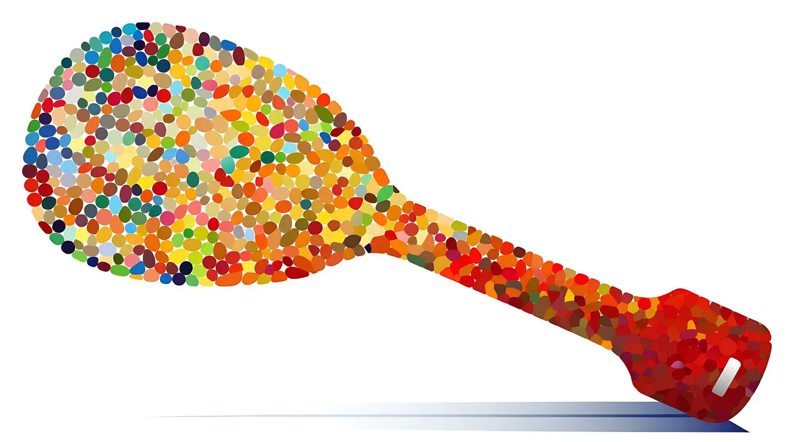 Trowel Icon Mosaic Vector Design — free download from Dotvec