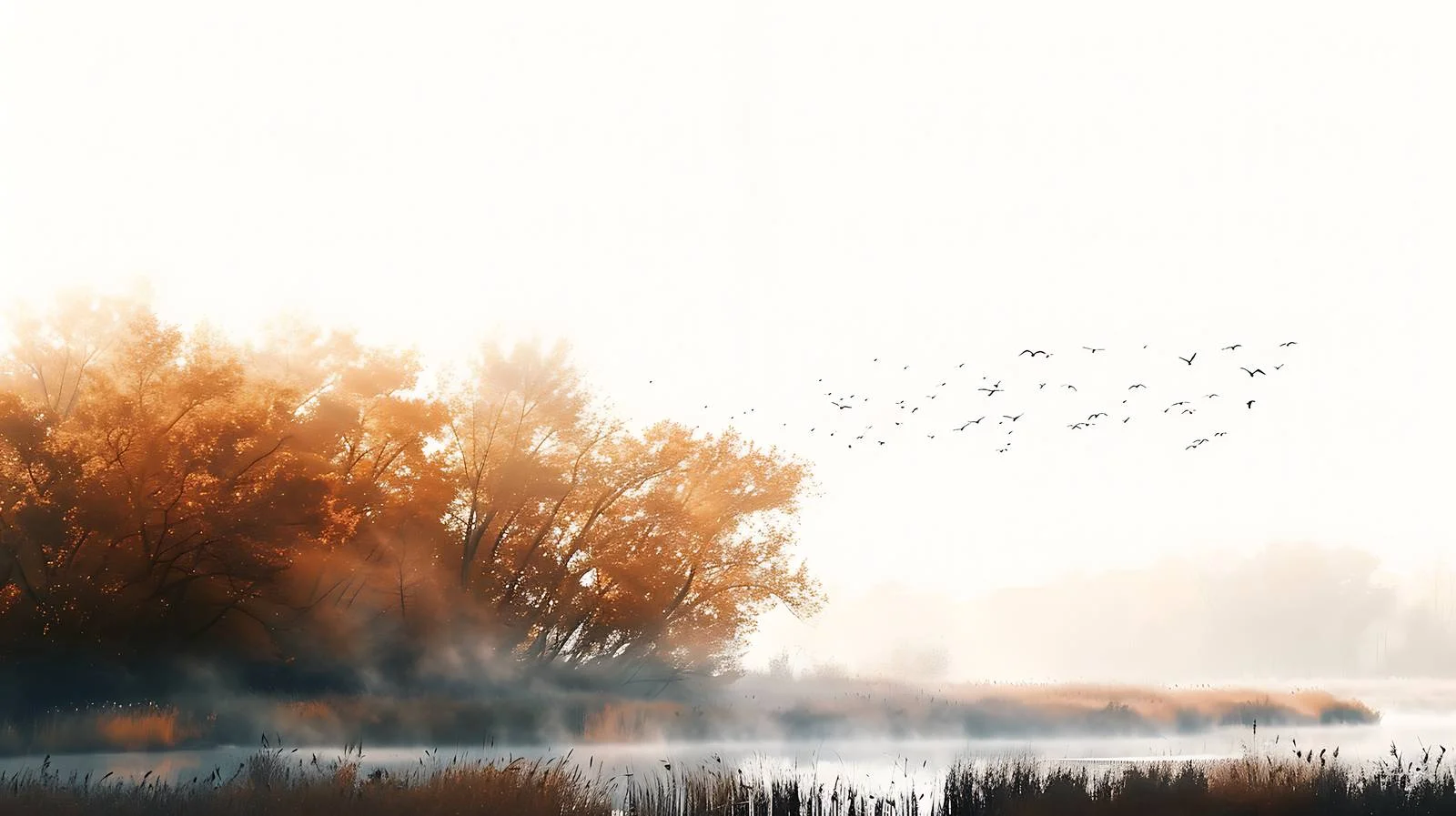 Dawn Illuminates White Background Image — free download from Dotvec