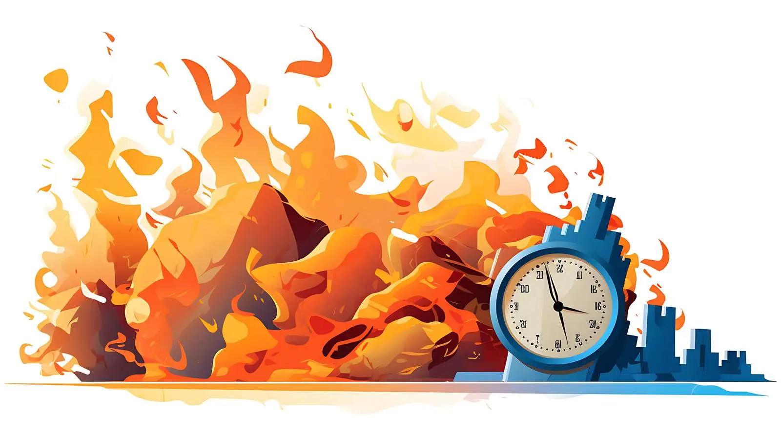 Deadline Fire Composition of Bumpy Pieces — free download from Dotvec