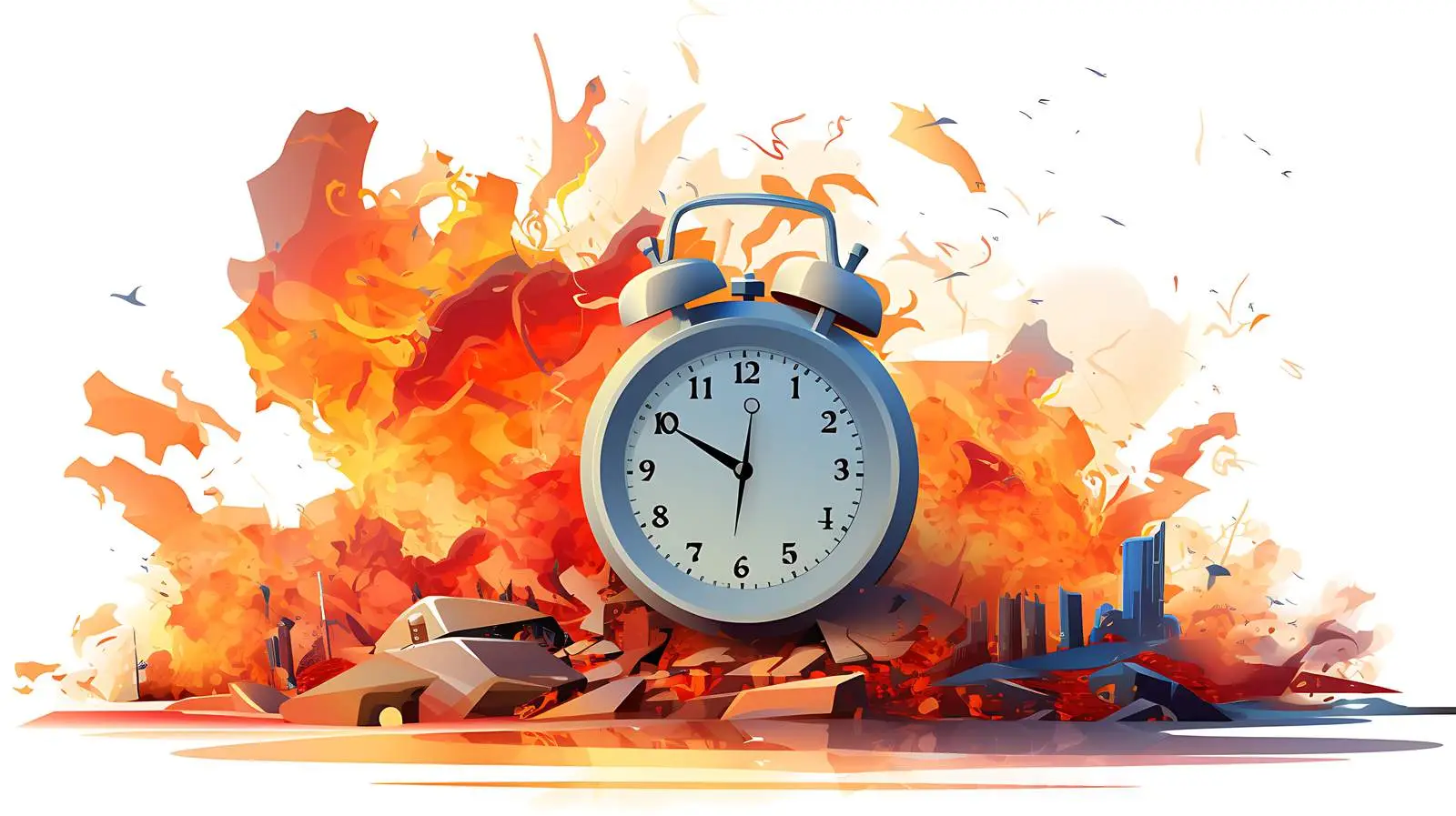 Fiery Deadline Composition — free download from Dotvec