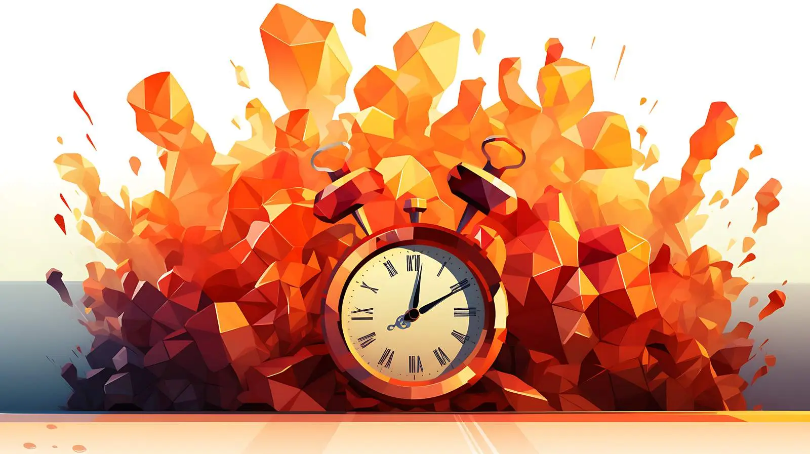 Vibrant Deadline Fire Composition — free download from Dotvec