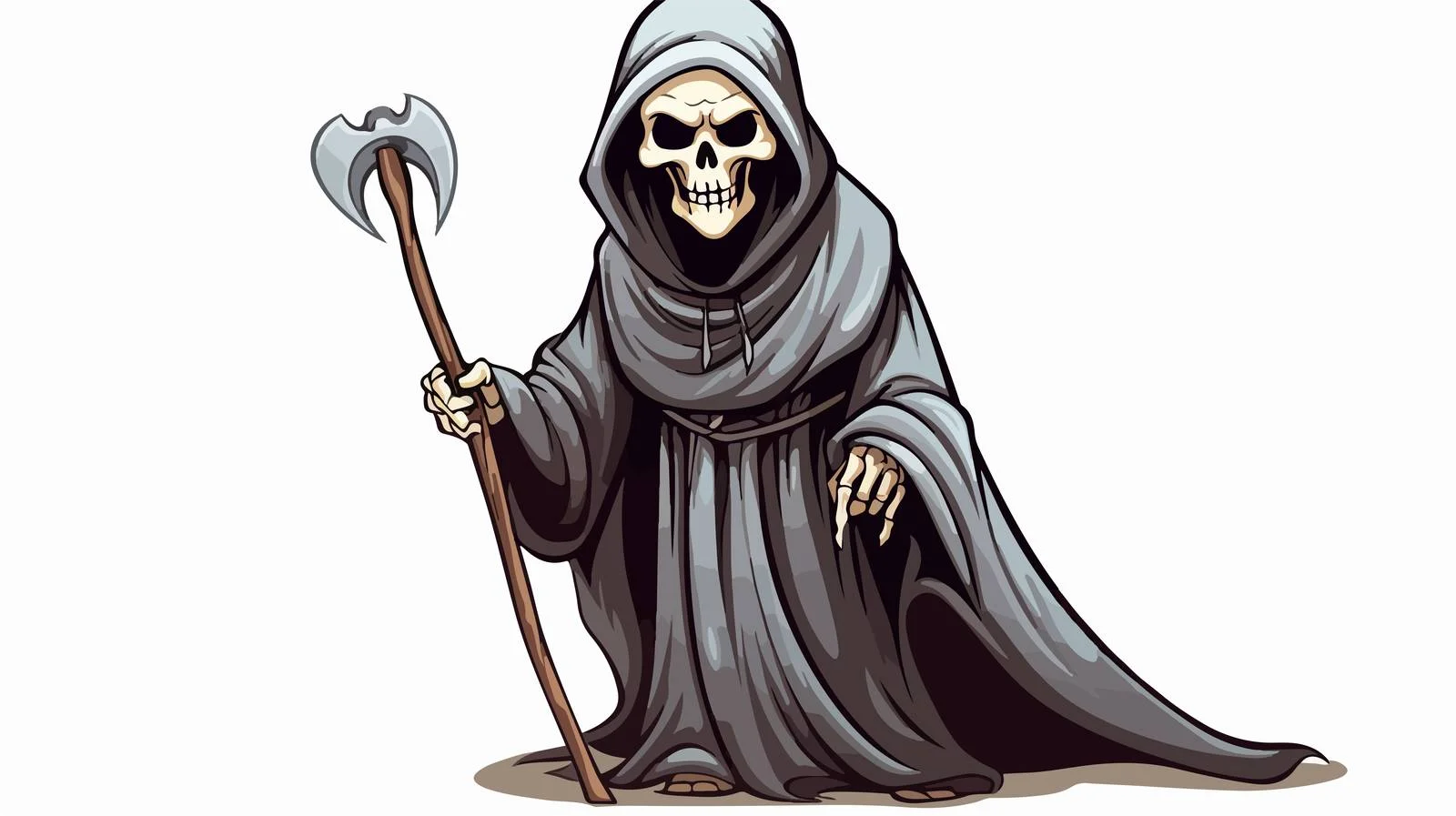 Dark Humor Cartoon Illustration — free download from Dotvec