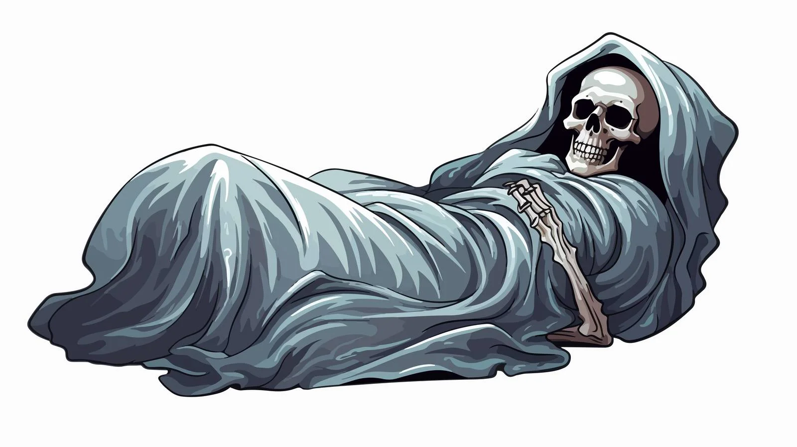 Death Cartoon Illustration Vector Stock Image — free download from Dotvec