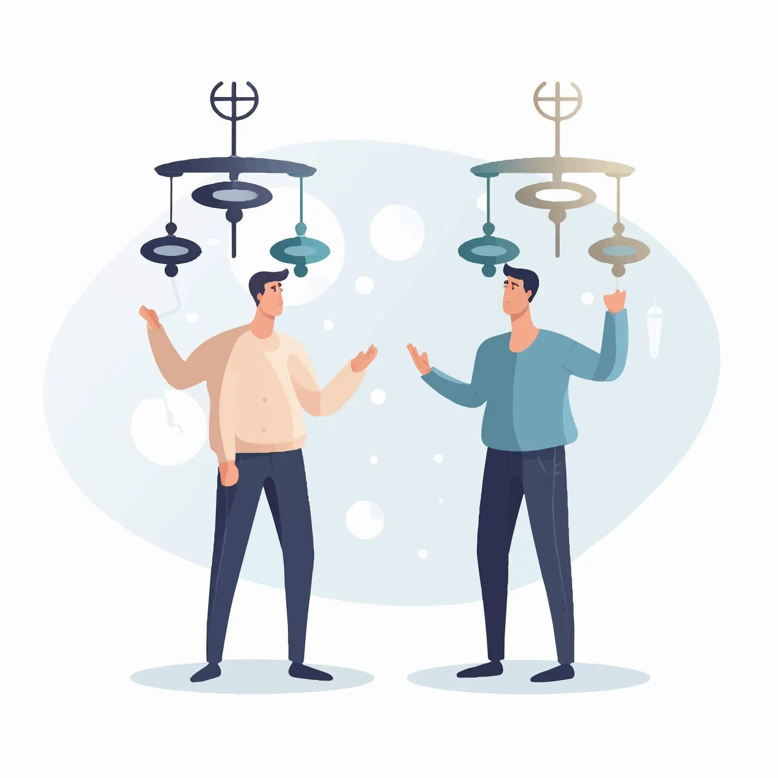 Decision Making Dilemma Concept with Options — free download from Dotvec