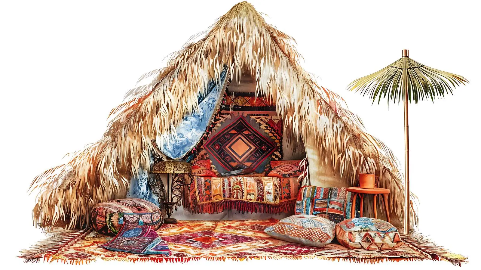 Cozy Boho Hut Decor for Minimalist Homes – free prov image from Dotvec