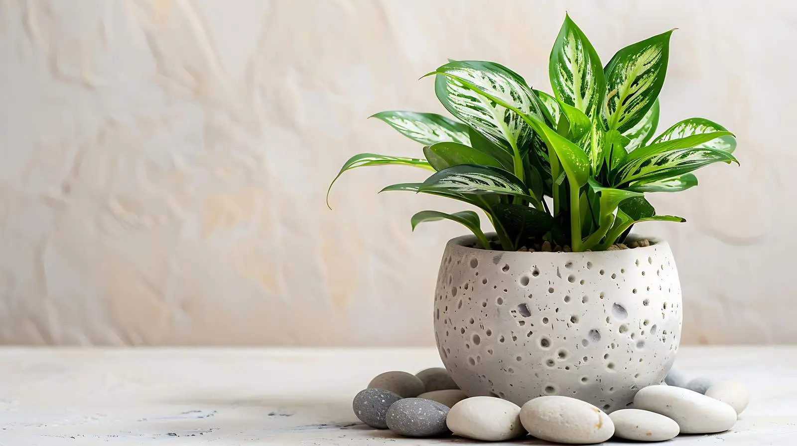 Beautiful Decorative Home Plant in Flowerpot – free plant lover image from Dotvec