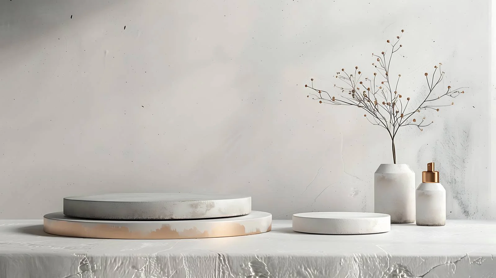 Elegant Podiums and Cosmetics Display — free download from Dotvec