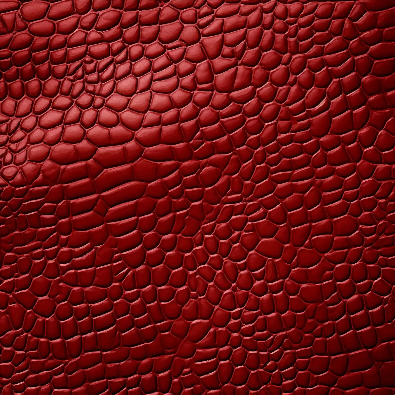 Deep Red Leather Skin Texture Vector Illustration – free background template image from Dotvec
